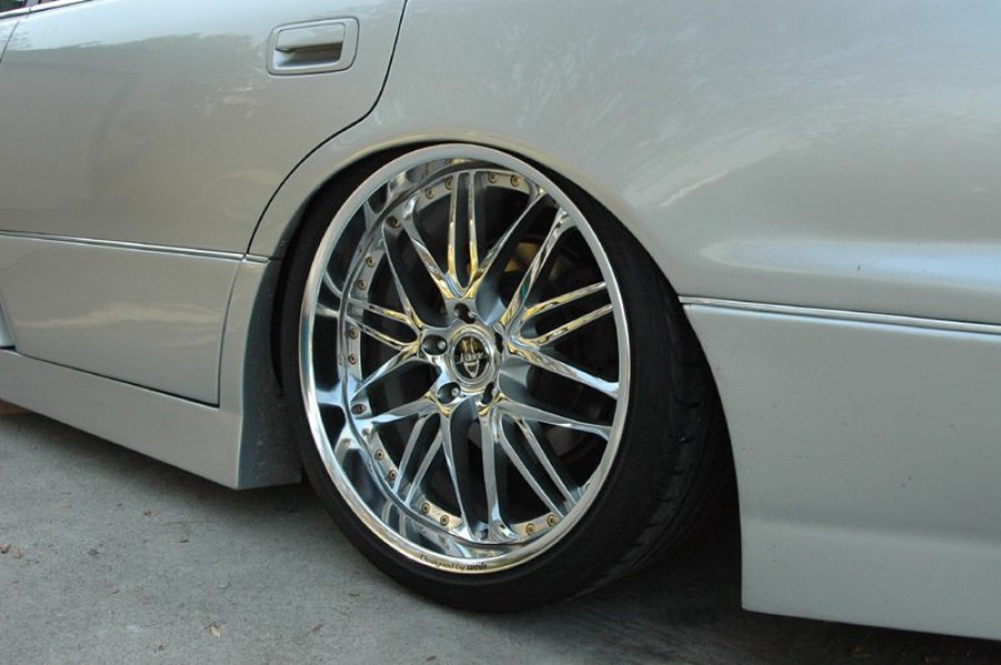Lexus LS LS 400, XF20 wheels Weds Sport Kranze Borphes 20″ 9J ET51 245/35 10J ET38 275/30