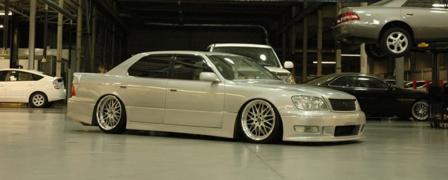 Lexus LS LS 400, XF20 wheels Work Rezax 2 20″ 8.5J ET30 225/30 10J ET25 255/35