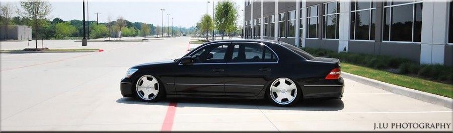 Lexus LS LS 430, XF30 wheels Work Euroline DZ 20″ 9J ET38 245/35 10J ET44 255/35