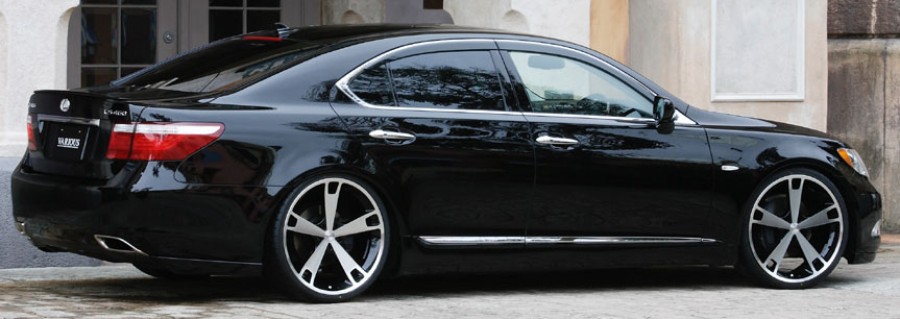 Lexus LS LS 460, LS 600h, XF40 wheels Fabulous MB-5 22″ 8.5J ET30 245/30 10J ET36 295/25