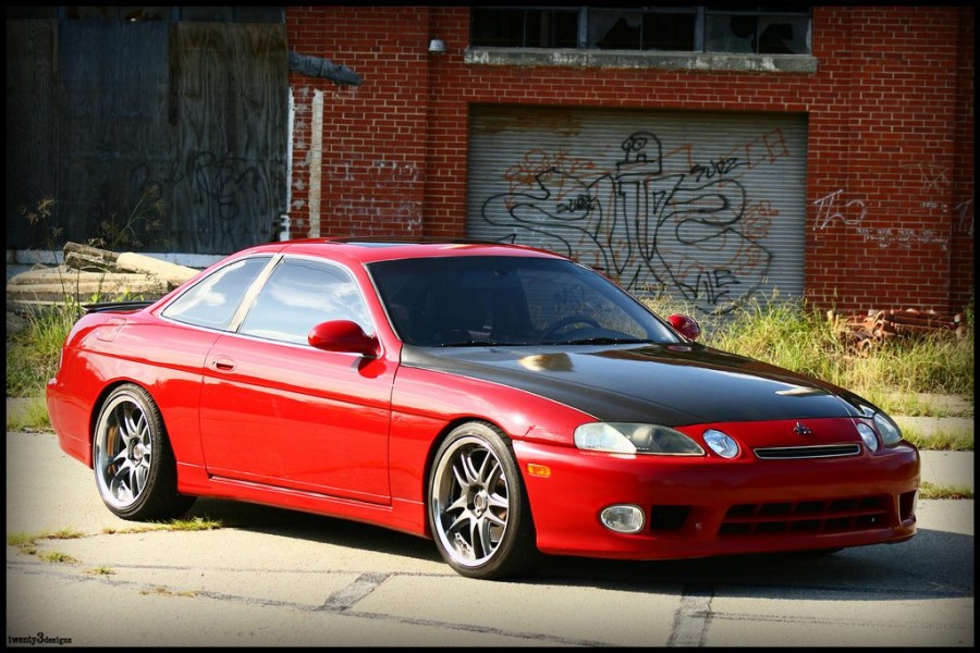 Lexus SC wheels Rays Volk Racing GT-V 18″ 9J ET23 235/40 10J ET24 255/35