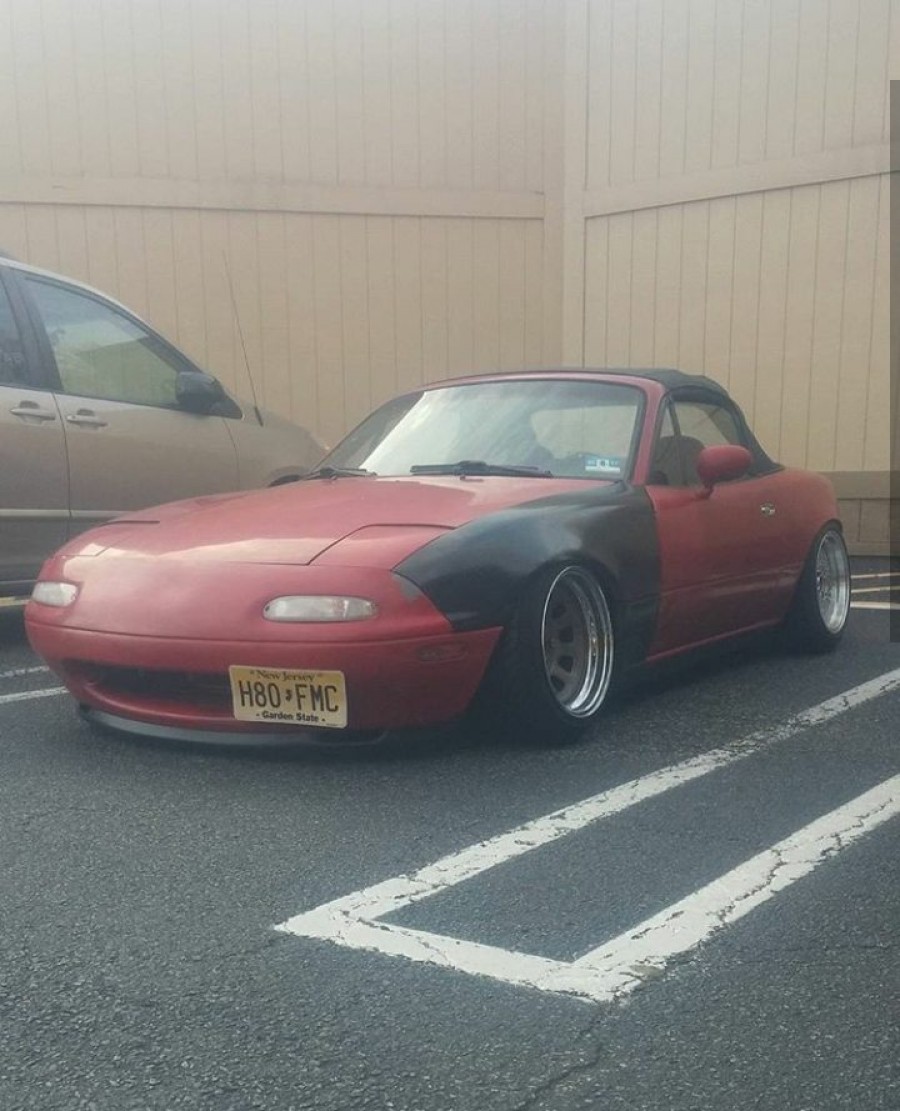 Mazda MX-5 Miata wheels Diamond Racing Pro Street 15″ 10J ET12 195/50 Avid AV-18 8J