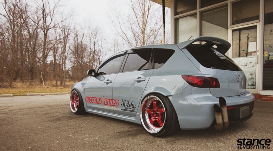 Mazda 3 1 generation wheels Konig Wheels SSM 18″ 10J ET15