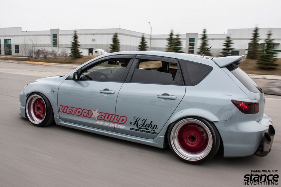 Mazda 3 1 generation wheels Konig Wheels SSM 18″ 10J ET15
