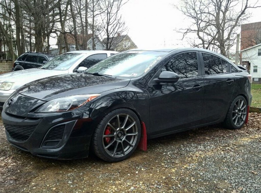 Mazda 3 2 generation wheels Konig Wheels Runlite 17″ 7.5J