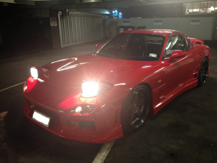 Mazda RX-7 FD wheels Rota GTR-D 18″ 9.5J ET30 235/40 ET15