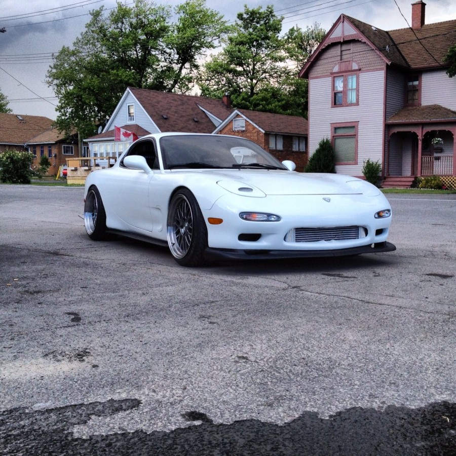 Mazda RX-7 FD wheels Varrstoen ES 1.1.1 18″ 9.5J ET12 225/40 10.5J ET15 255/35