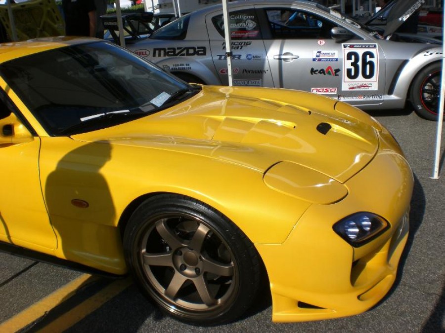 Mazda RX-7 FD wheels Rays Volk Racing TE37 18″ 9.5J ET22 255/35 19″ 10.5J 285/30