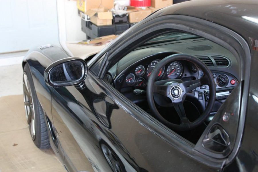 Mazda RX-7 FD wheels Weds Sport SA70 17″ 9J ET20 225/45 18″ 10J ET18 255/35