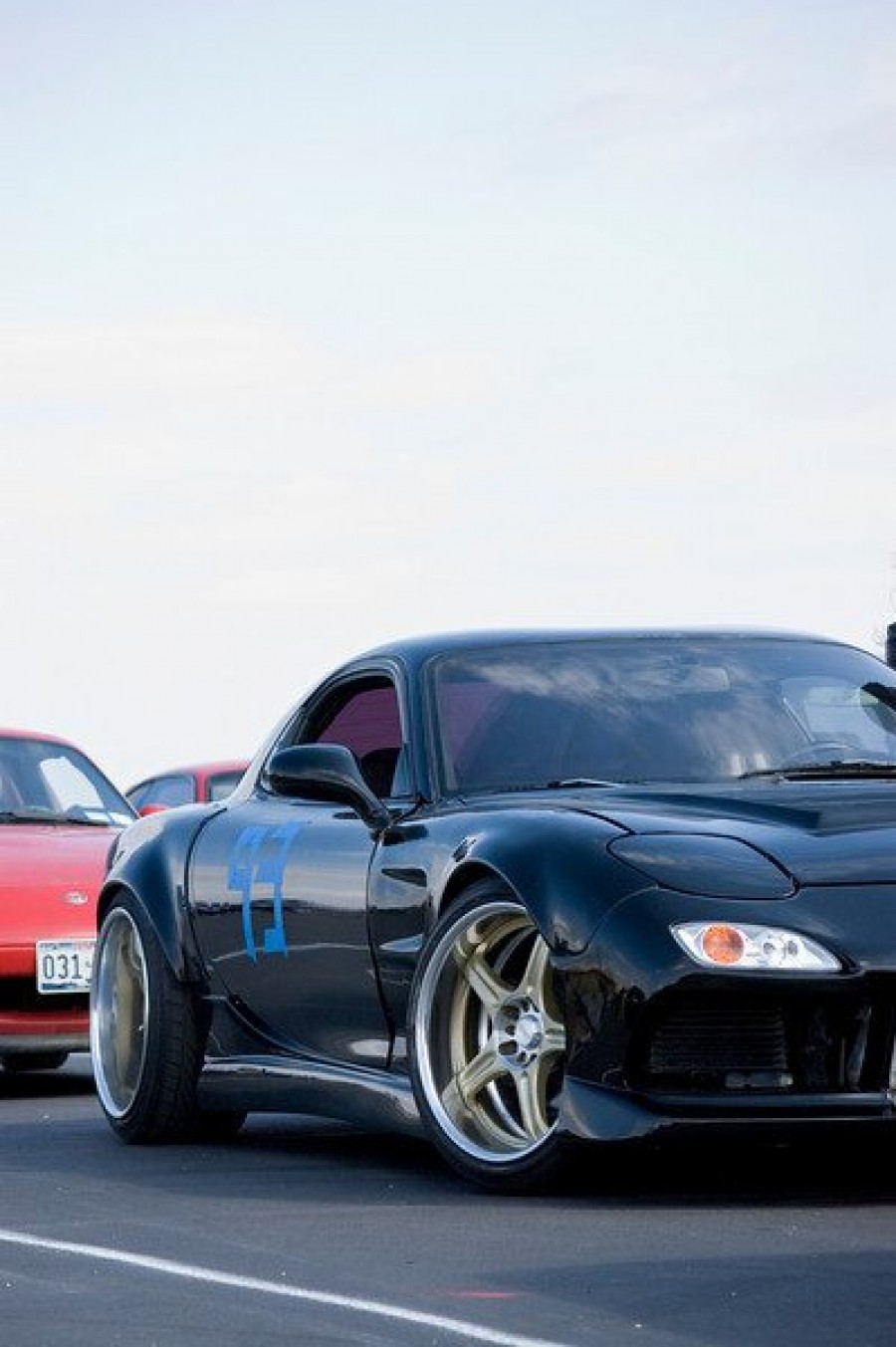 Mazda RX-7 FD wheels SSR D5R 18″ 9J 225/40 10.5J ET-26 265/35