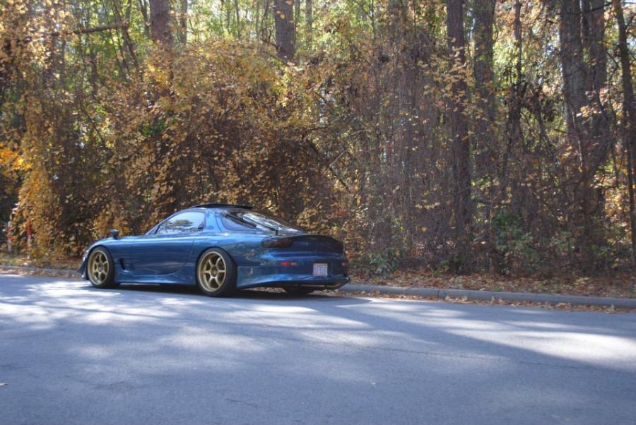 Mazda RX-7 FD wheels Advan Yokohama RG-D 18″ 10J ET30 255/35 10.5J ET35 275/35