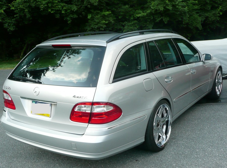 Mercedes-Benz E-Class W211 wheels Work LS 406 20″ 9J ET31 245/35 11J ET35 275/30 universal 
