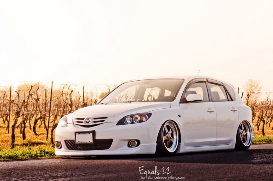 Mazda 3 1 generation wheels Work Equip 05 17″ 8J 9J