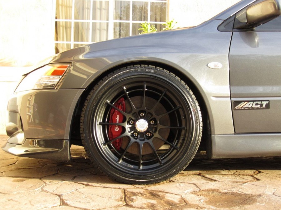 Mitsubishi Lancer Evolution IX wheels Enkei NT03+M 18″ 9.5J ET27 255/35