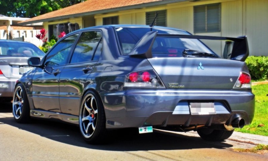 Mitsubishi Lancer Evolution IX wheels Rays Gram Lights 57Maximum 18″ 9.5J ET22 245/40
