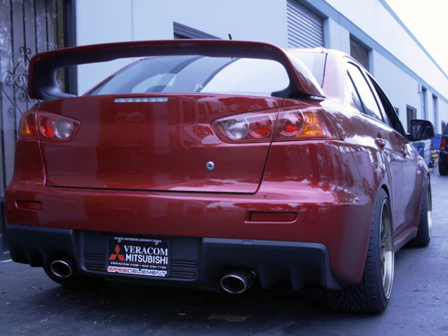 Mitsubishi Lancer Evolution X wheels Rays Volk Racing SE37K 18″ 10.5J ET12 275/35