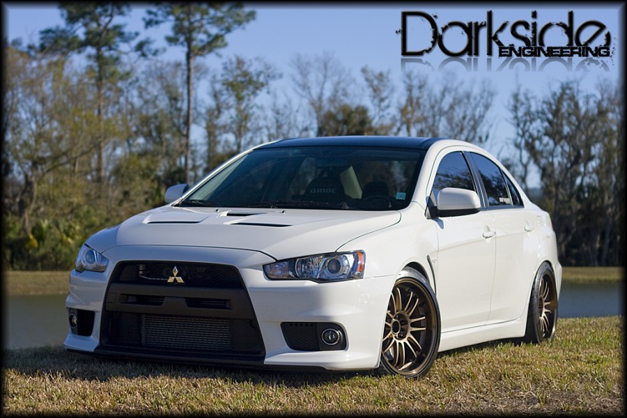 Mitsubishi Lancer Evolution X wheels Rays Volk Racing RE30 18″ 10.5J ET18 275/35