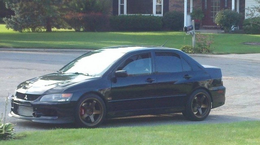 Mitsubishi Lancer Evolution VII wheels Rota P45R 18″ 9.5J ET20 245/40