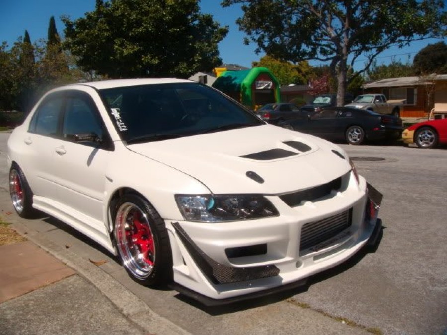 Mitsubishi Lancer Evolution VIII wheels Work Meister S1 3P 18″ 11J ET5 295/30