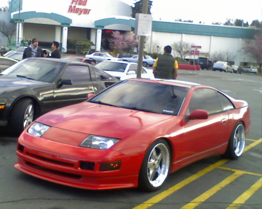 Nissan 300ZX Z32 wheels Work Equip 05 18″ 9J ET35 235/40 10J ET22 275/35