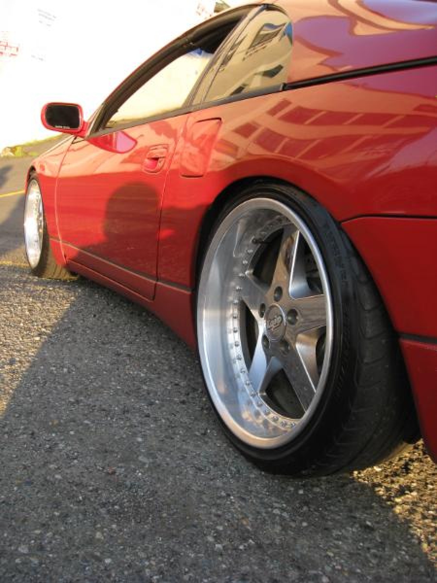 Nissan 300ZX Z32 wheels Work Equip 05 18″ 9J ET35 235/40 10J ET22 275/35