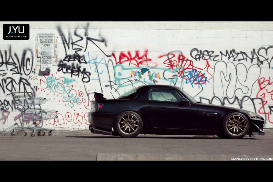 Honda S2000 wheels Advan Yokohama RZ 17″ 8.5J 225/45 9.5J 255/40