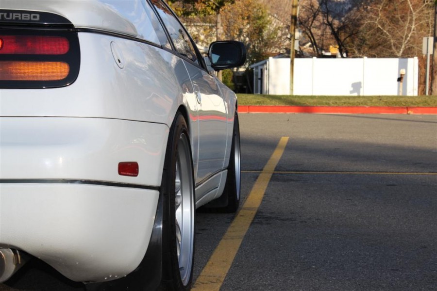 Nissan 300ZX wheels Enkei RPF1 17″ 9J ET22 245/40 10J ET38 265/40