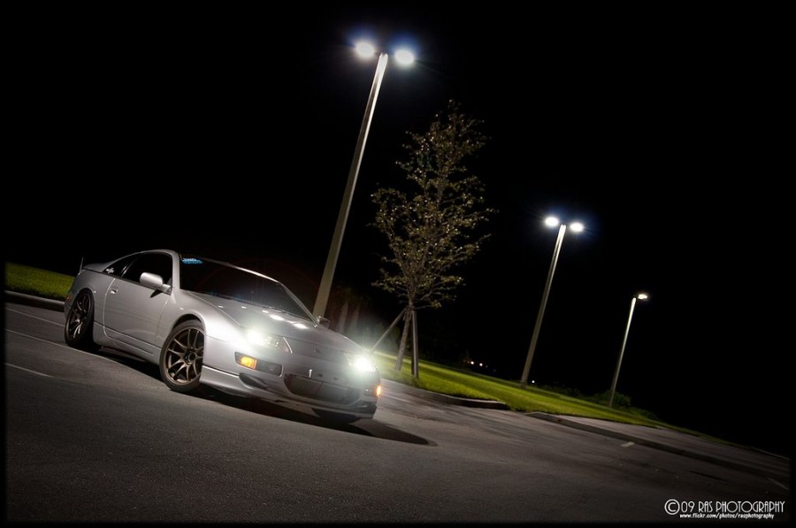 Nissan 300ZX wheels Work Emotion CR KAI 18″ 9.5J ET20 255/35