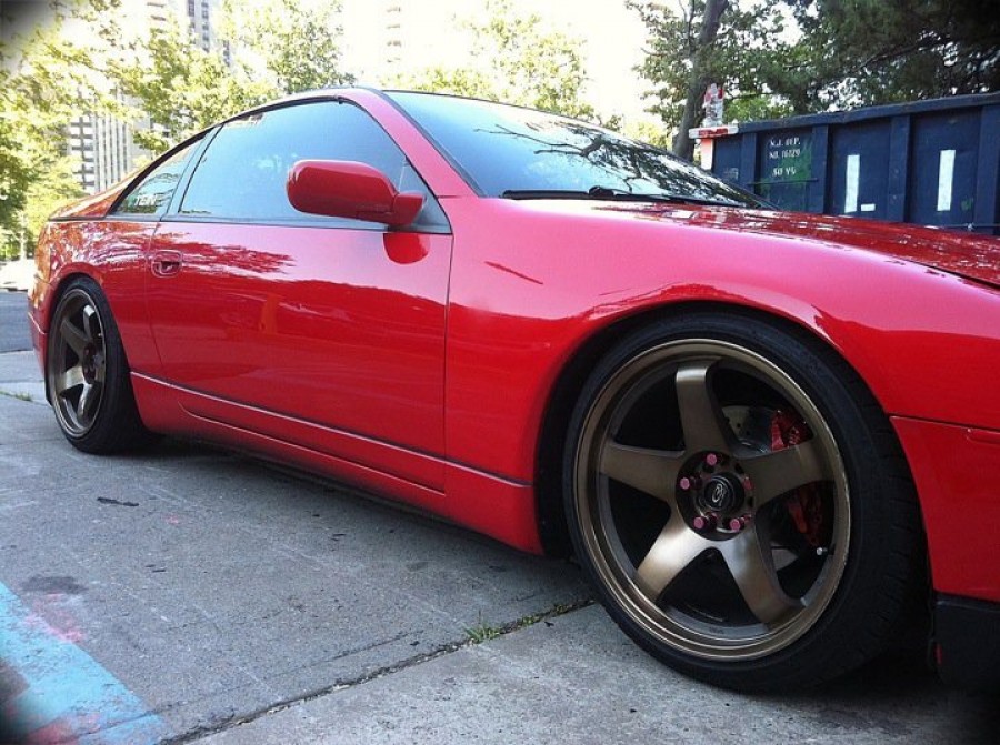 Nissan 300ZX wheels Rota P45R 18″ 9.5J ET20 225/40