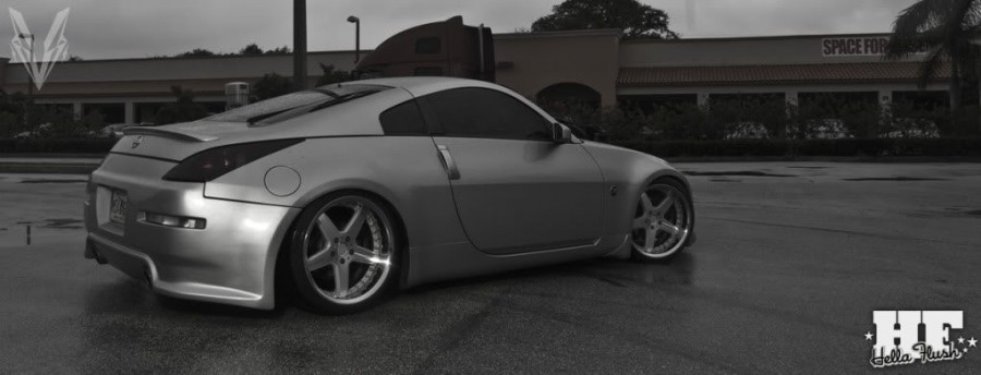 Nissan 350Z wheels Rays Lexion X503 19″ 10J ET24 235/35 ET30 245/35