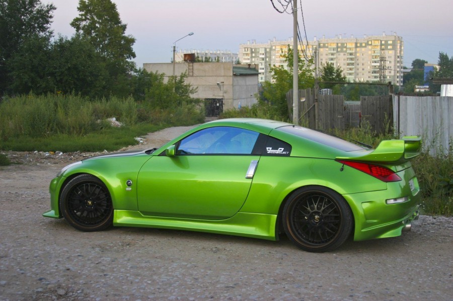 Nissan 350Z wheels Work VS-XX 20″ 10J 235/35 12J ET-4 275/30