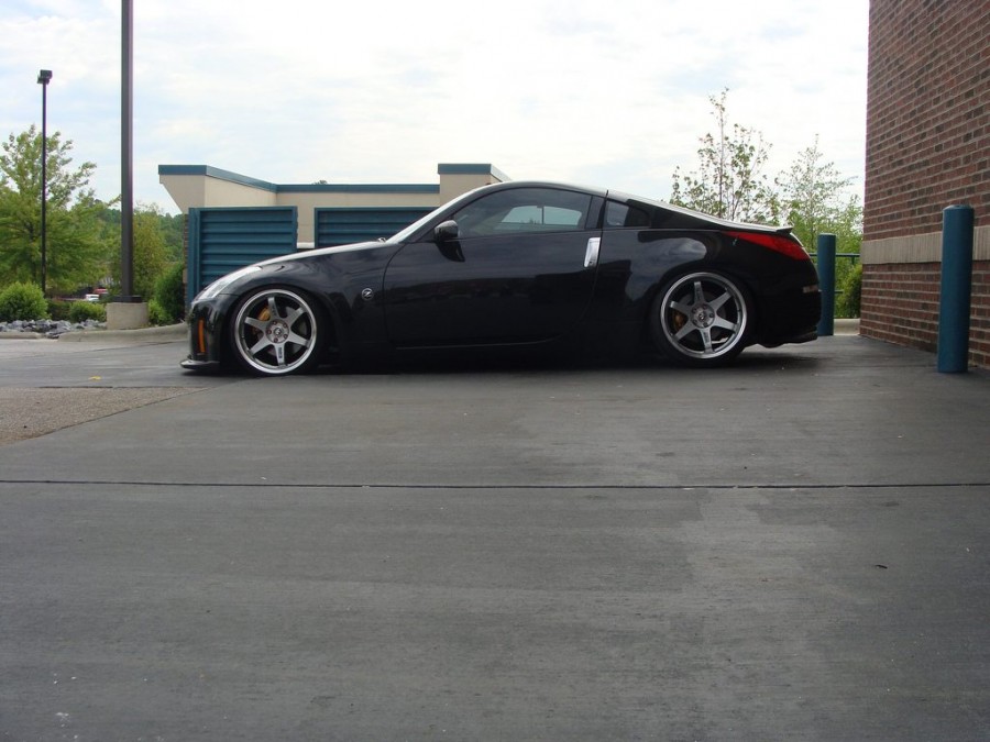 Nissan 350Z wheels Rays Volk Racing TE37 19″ 9.5J ET22 225/35 10.5J 255/35