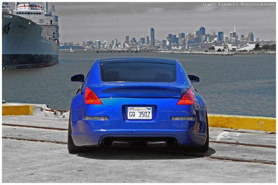 Nissan 350Z wheels Rays Volk Racing SF Winning 19″ 9.5J ET19 255/30 10.5J ET17 295/30