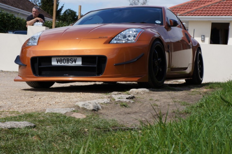 Nissan 350Z wheels Ruff racing R280 18″ 8.5J ET20 225/45 9.5J 245/45