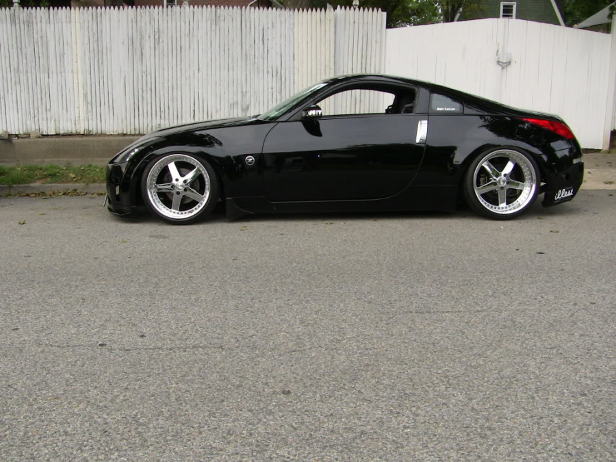 Nissan 350Z wheels Work Equip 05 19″ 10J ET20 235/35 11J ET-5 255/35