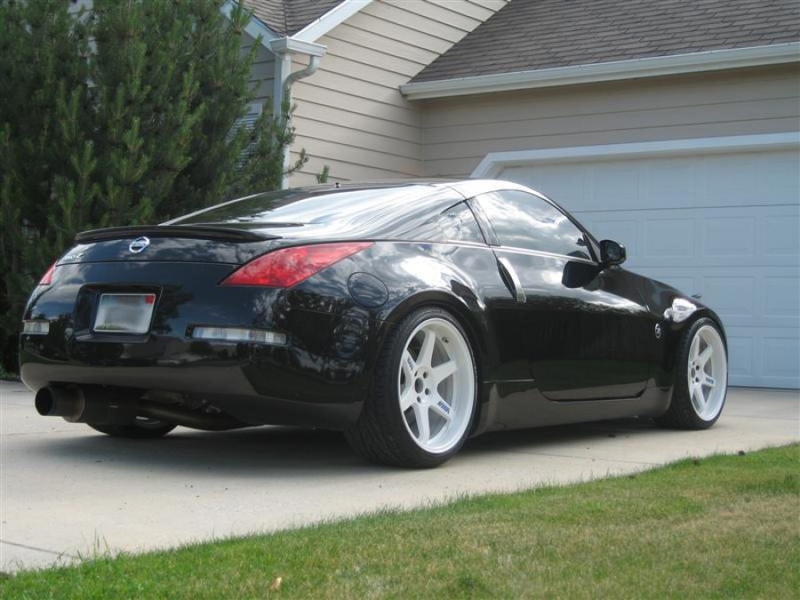Nissan 350Z wheels Rays Volk Racing TE37 19″ 9.5J ET12 265/30 10.5J 275/30