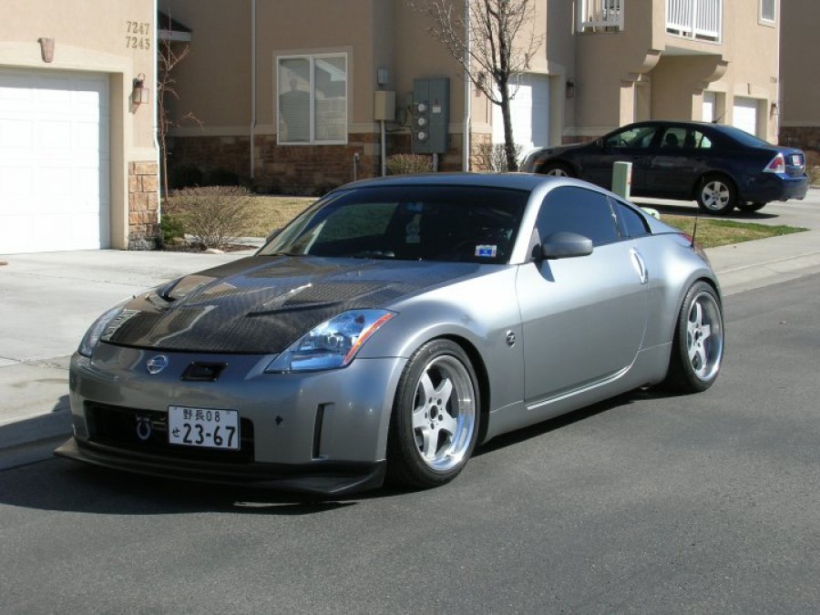 Nissan 350Z wheels Motegi touges 17″ 9J ET19 235/45 18″ 10J ET-13 275/35