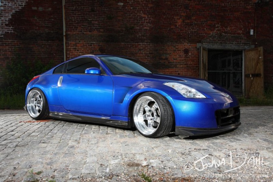 Nissan 350Z wheels Work Meister S1 3P 19″ 11J ET5 265/30 12J ET12 285/30