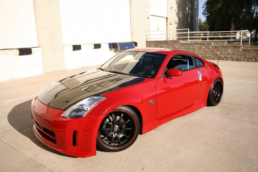 Nissan 350Z wheels Rays Volk Racing CE28N 19″ 9.5J ET21 245/35 10.5J 275/30