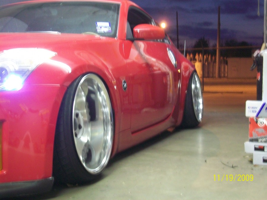 Nissan 350Z wheels Work Euroline DH 19″ 10J ET-9 225/35 11J ET-21 235/35