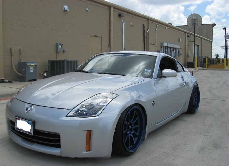 Nissan 350Z wheels Rays Volk Racing CE28N 19″ 9.5J ET12 225/35 10.5J 245/35