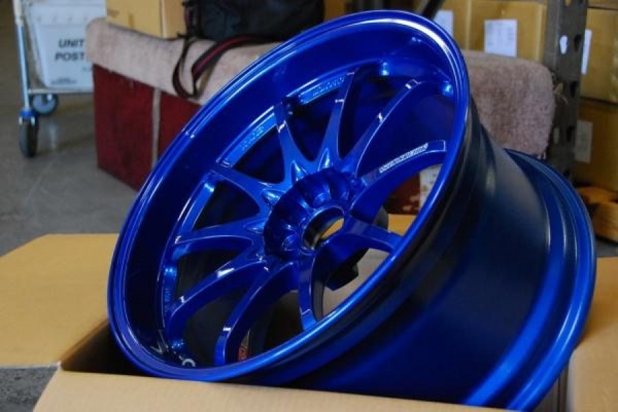 Nissan 350Z wheels Rays Volk Racing CE28N 19″ 9.5J ET12 225/35 10.5J 245/35