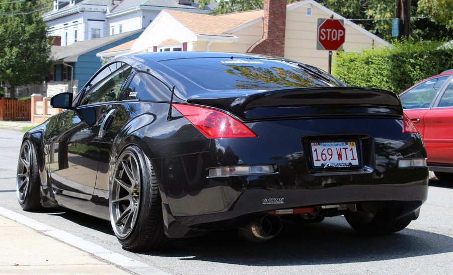 Nissan 350Z wheels Zedd CC10 19″ 9.5J ET-19 235/35 11J ET-16 245/35
