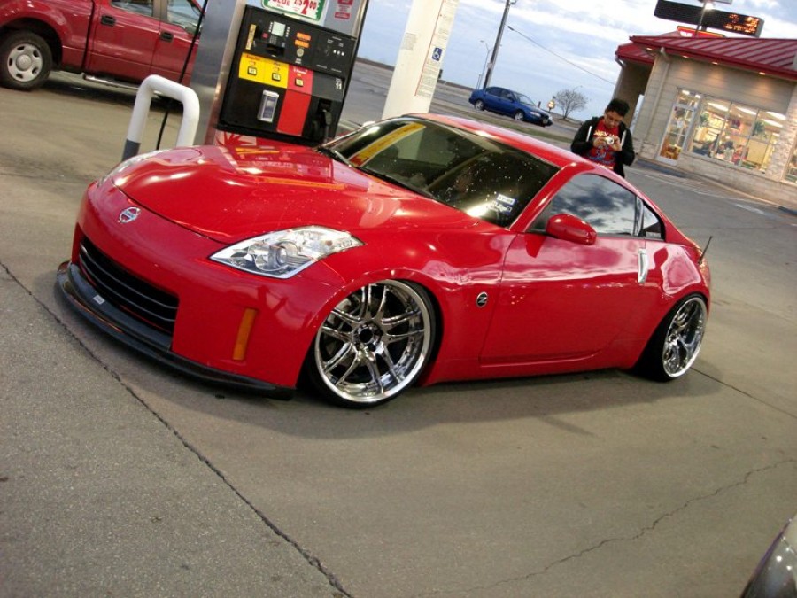 Nissan 350Z wheels Rays Volk Racing GT-V 19″ 9.5J ET4 215/35 10.5J ET-15 235/35