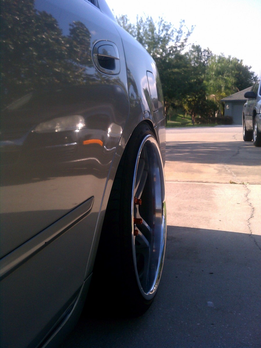 Nissan Altima L31 wheels Racing hart J5 Pro 19″ 9J ET26 225/35 10J ET19 235/35