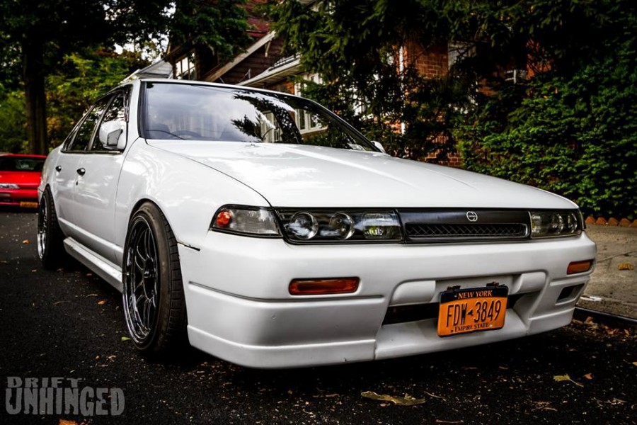 Nissan Cefiro wheels Enkei RPF1 17″ 9.5J ET18 215/45 10J 255/45