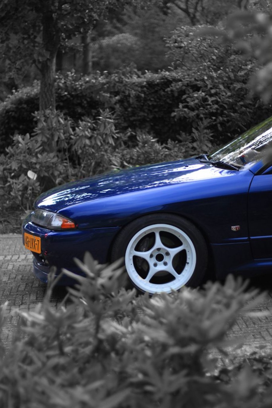 Nissan Skyline R32 Räder R17 9J ET20 245/45