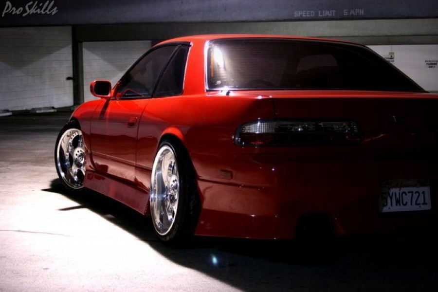 Nissan Silvia S13 Räder SSR Veilside Andrew D R18 9J ET22 225/45 10J ET20 235/45