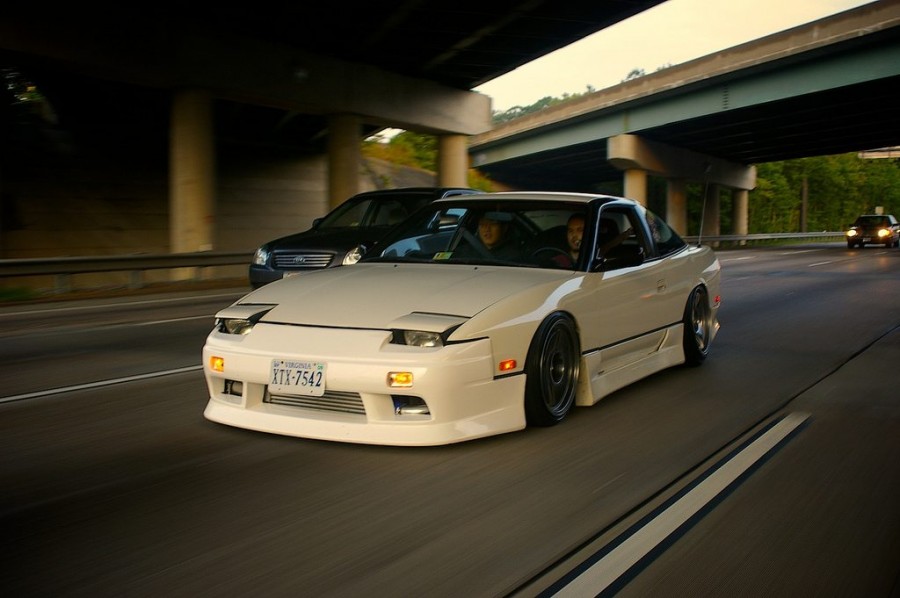 Nissan 180SX/200SX/240SX S13 Räder 5Zigen FN01R-C R17 9J ET20 215/40 10J ET12 225/45