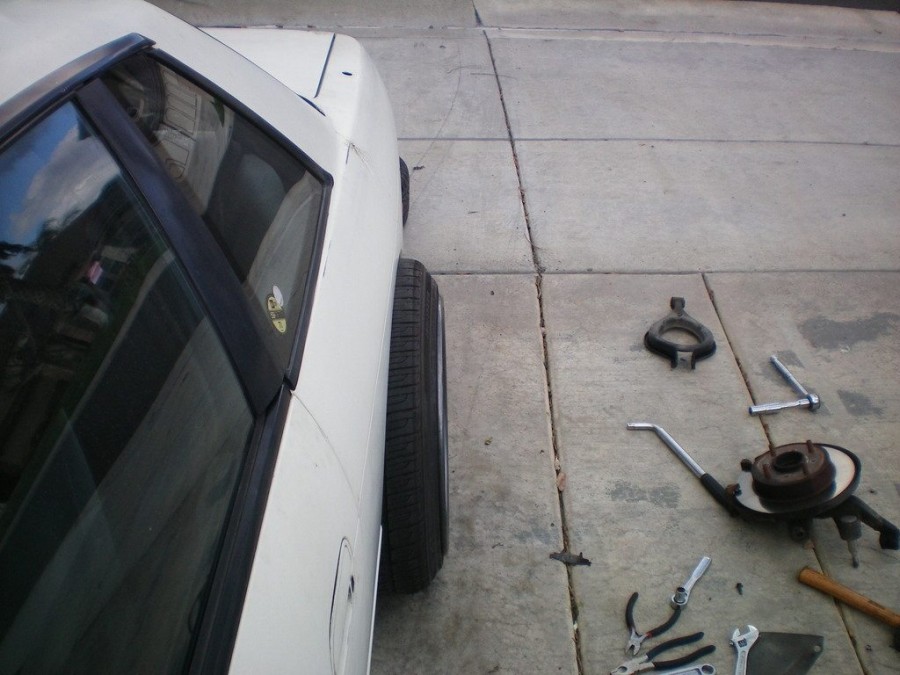 Nissan Silvia S13 Räder Work Stitch Evolution R18 10J ET-6 225/35 12J ET-7 265/35